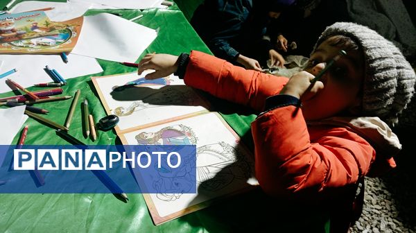 موکب  فرهنگی کودکان در شهرستان کاشمر 