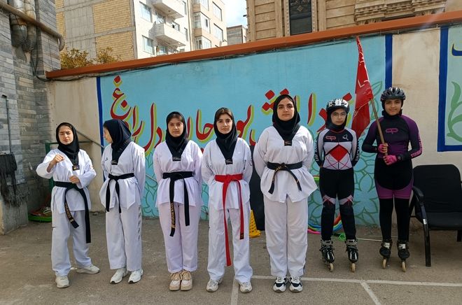 المپیاد ورزشی درون مدرسه‌ای در دبیرستان اندیشه یک اردبیل