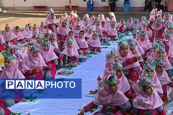 نغمه‌های قرآنی در دل دختران دبستان میقات بهارستان دو طنین‌انداز شد