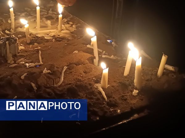 آیین شام غریبان در شهرستان نیشابور