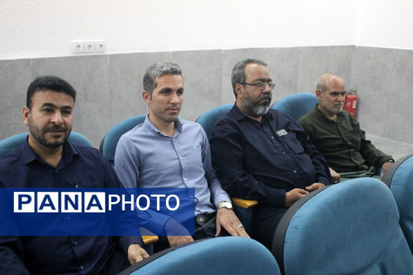 مراسم اولین سالروز شهادت شهدای خدمت در آموزش و پرورش استان بوشهر