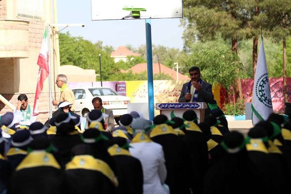 پیش اردوی ملی تشکیلات پیشتازان دختر استان کرمان