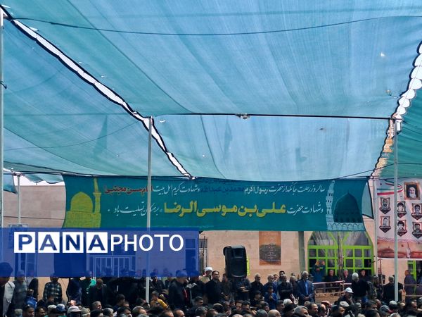 بزرگترین اجتماع حسنیون کشور همراه با تعزیه خوانی در روستای کفکی خراسان رضوی