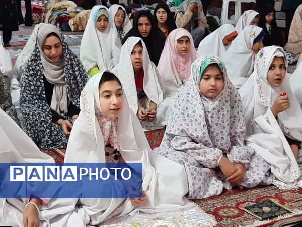 دومین روز از اعتکاف دانش‌آموزی در مسجد امام حسن شهرستان گالیکش