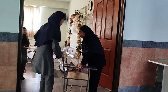 مدرسه مردانی آذر ناحیه۲؛ از غبارروبی تا آماده‌سازی برای سال تحصیلی پرنشاط