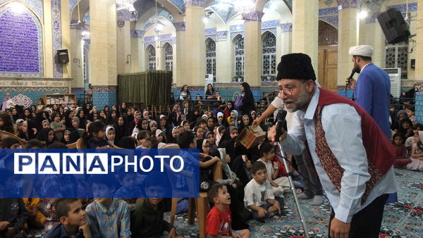 اختتامیه جشنواره تولید محتوا نماز و مسابقه عطر انتظار در امامزاده سیدجعفر یزد