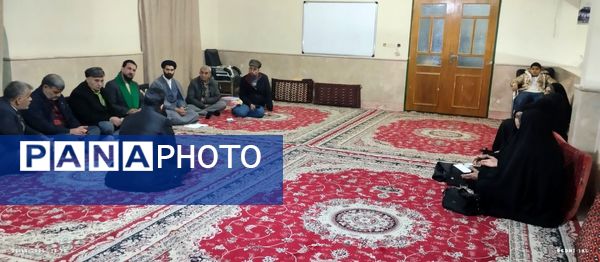 جلسه برنامه ریزی اعتکاف در مسجد چهارده معصوم