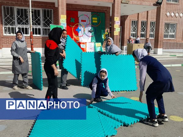 نشاط المپیاد درون مدرسه ای در دبستان پورشهریاری