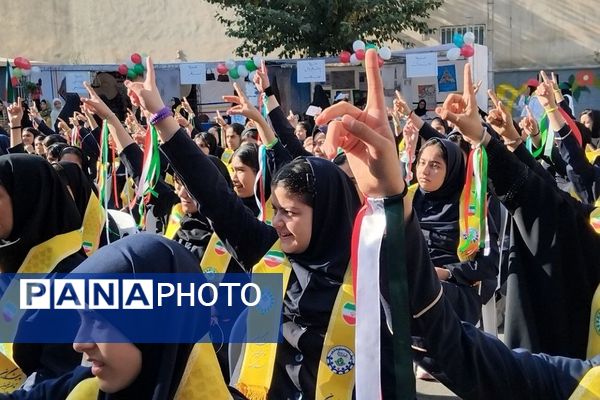 جشن انتخابات شهردار مدرسه شهید خبره فرشچی ناحیه یک شهرری