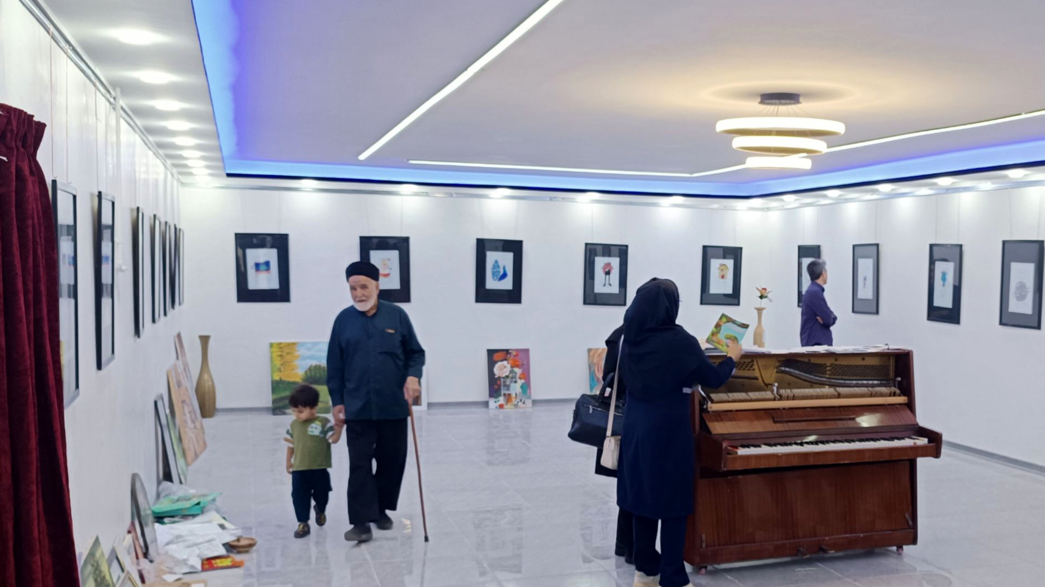 نمایش خلاقیت و زیبایی در نمایشگاه محتوای آموزشی کودکستانهای لرستان