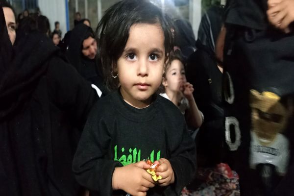 حضور پرشور کودکان عاشورای حسینی در سرآبتاوه یاسوج