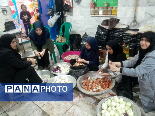 مراسم روز دانش آموز در دبستان دخترانه نرجس یک