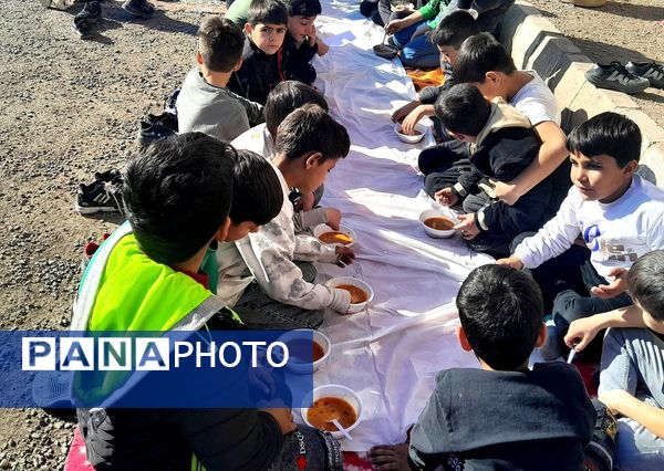 هیات دانش‌آموزی نوگلان فاطمی روستای نمرور