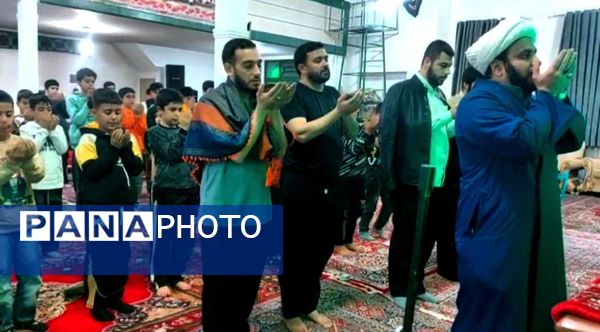 آغاز اعتکاف دانش‌آموزی پسران در مسجد فاطمه زهرا(س) شهرک سیدجمال‌الدین نظرآباد