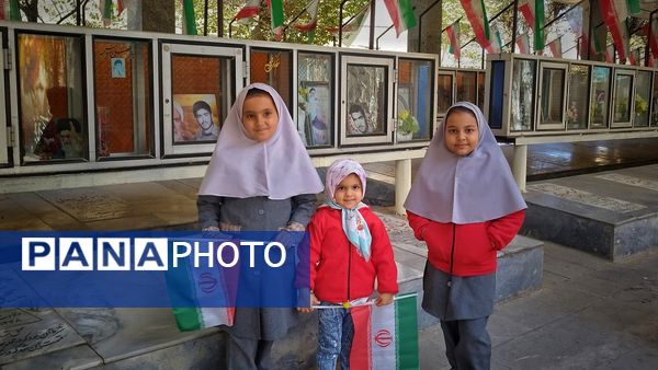 راهپیمایی 13 آبان  و روز دانش‌آموز در اشتهارد