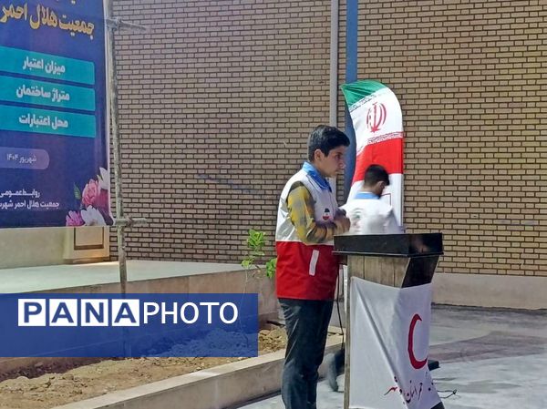 افتتاح ساختمان جمعیت هلال احمر شهرستان جم