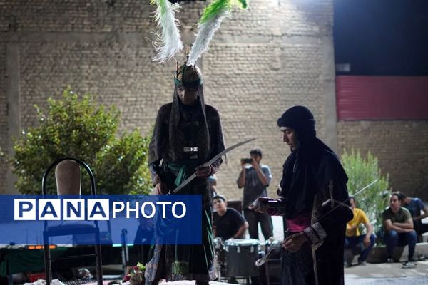 چهارمین سال برگزاری مراسم تعزیه‌خوانی گروه «عشاق‌الحسین» در اردکان