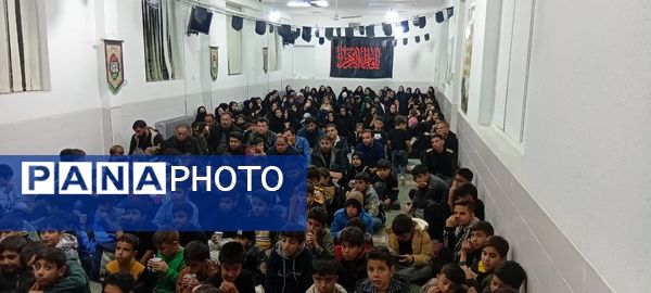 مراسم سوگواری شهادت حضرت فاطمه زهرا(س) در مدارس ابرکوه