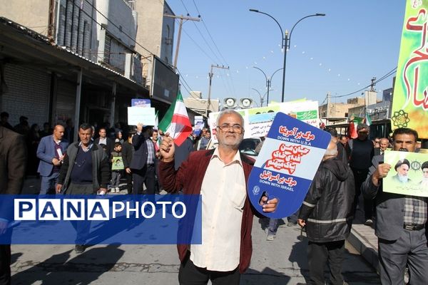 طنین شعار استقلال، آزادی، جمهوری اسلامی در شهرهای مختلف خوزستان