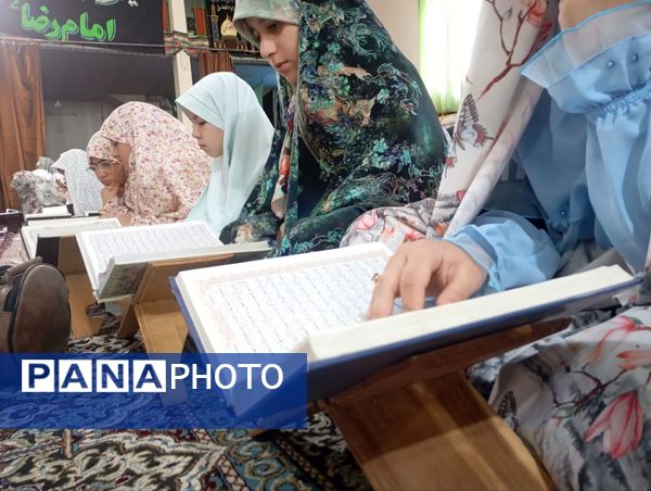 اولین روز اعتکاف دانش‌آموزان در فاروج 