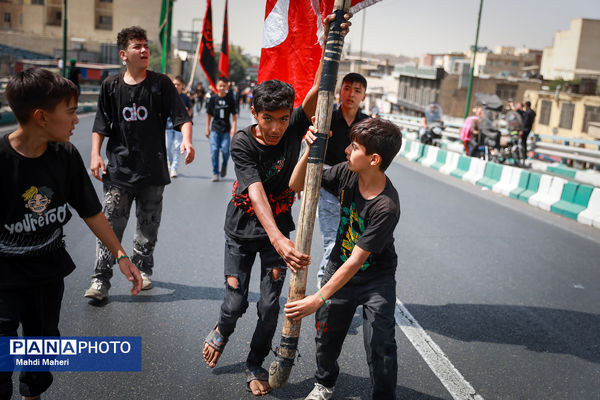 آیین سنتی کاروان عزاداری بنی اسد در تهران