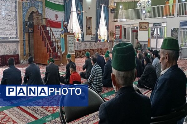 دومین  نماز جمعه آبان  ماه در شهر بار نیشابور 