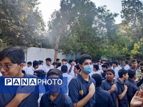 سخنرانی معنوی و مداحی ویژه فاطمیه در مدرسه جاوید