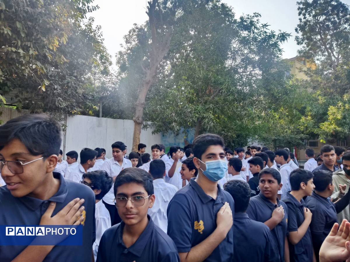 سخنرانی معنوی و مداحی ویژه فاطمیه در مدرسه جاوید