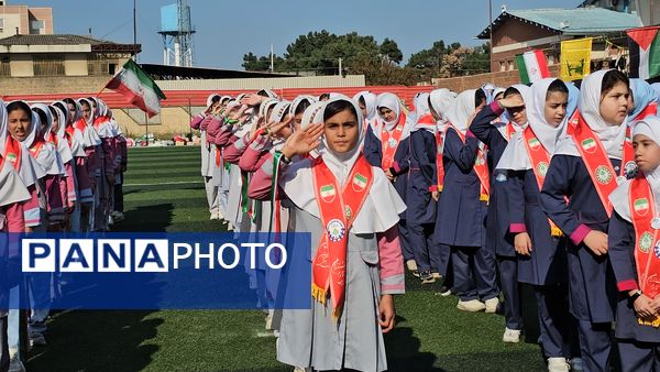 مانورتشکیلاتی استانی سازمان دانش‌آموزی با محوریت وطن یار