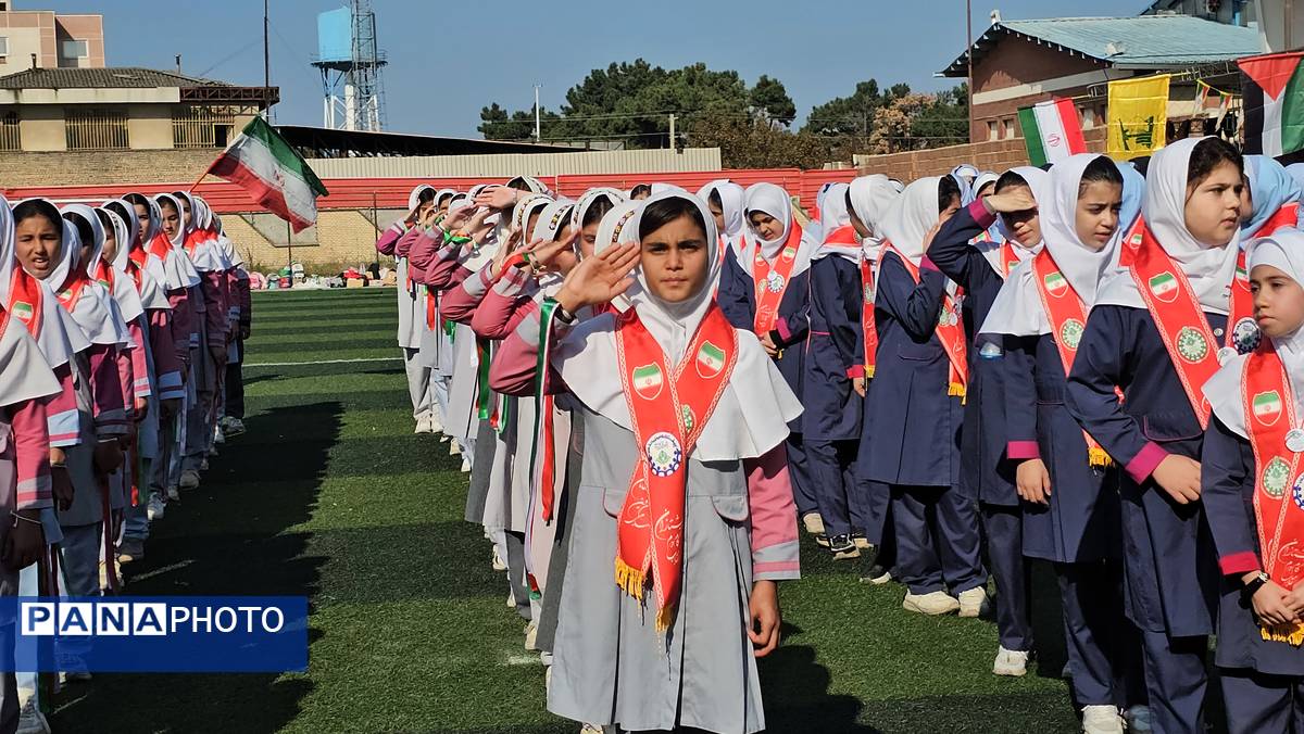 مانورتشکیلاتی استانی سازمان دانش‌آموزی با محوریت وطن یار