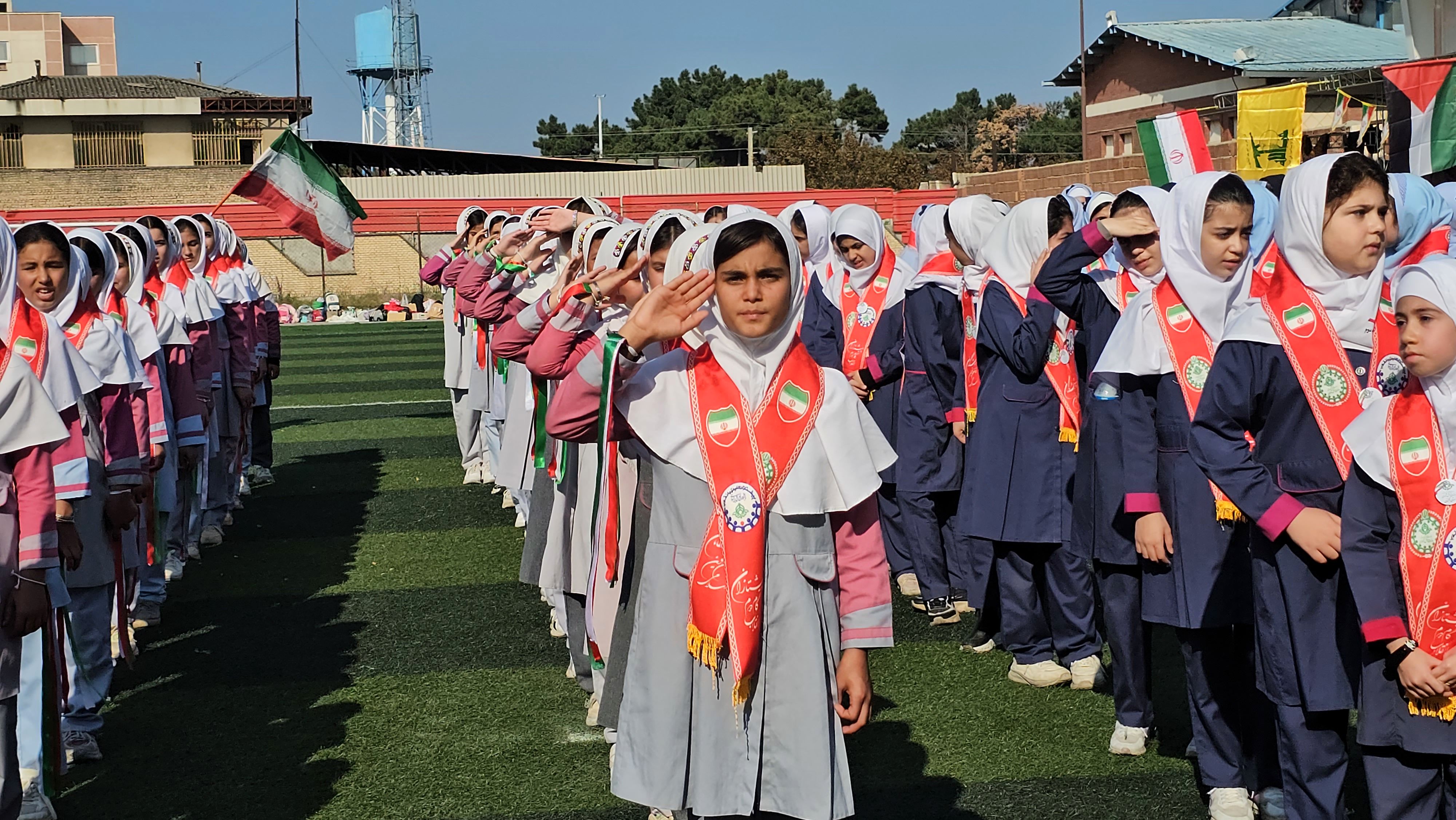 مانورتشکیلاتی استانی سازمان دانش‌آموزی با محوریت وطن یار