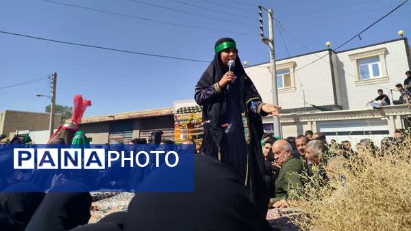 تعزیه ورود اسرا به شام سنت دیرینه‌ی روستای جندان