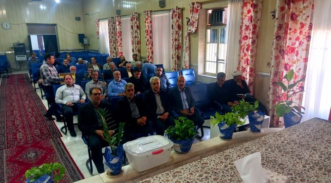 برگزاری مراسم انتخابات هیأت امنا مجمع خیرین در شهرستان گرمسار 