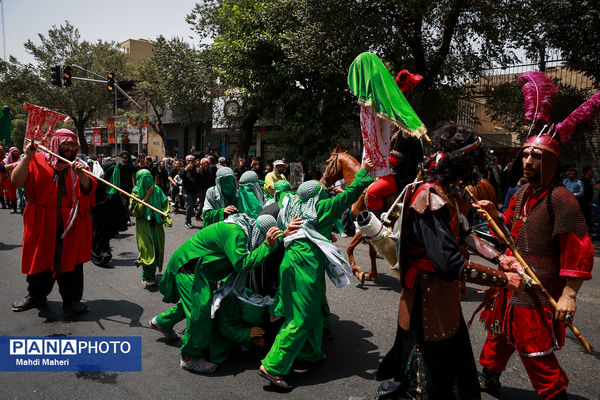 آیین سنتی کاروان عزاداری بنی اسد در تهران