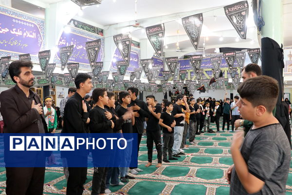  برگزاری سیزدهمین سوگواره احلی من العسل در مسجد صاحب زمان آشخانه