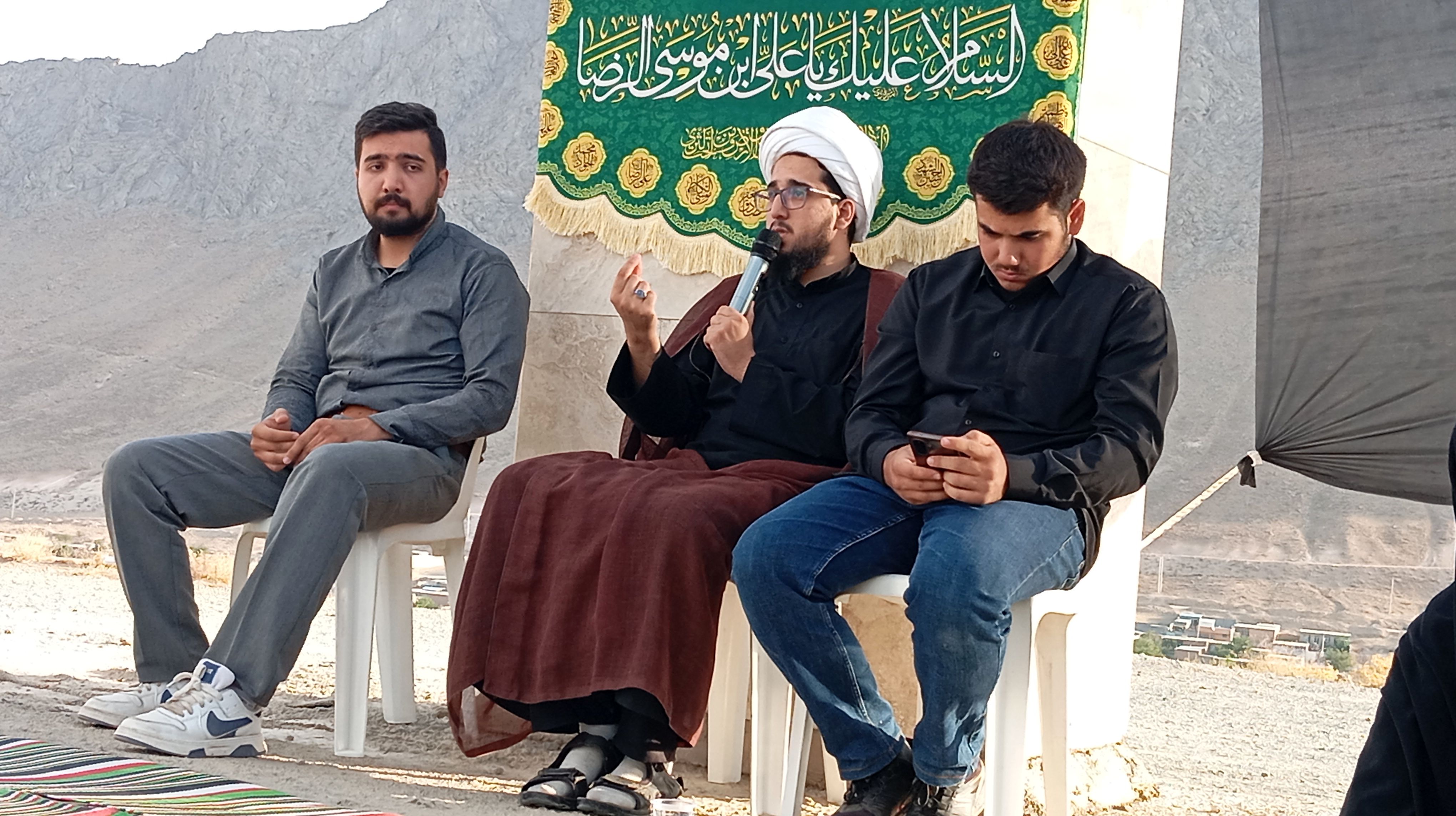 نورالشهدا شهر بن میزبان عزاداران رضوی 