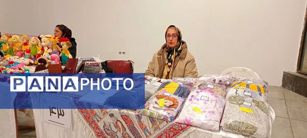 نمایشگاه انجمن خیریه ام اس در مجتمع طلای سفید بجنورد