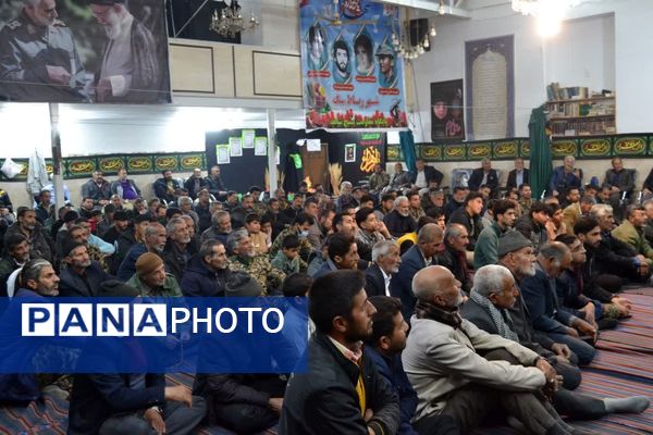 همایش بزرگ اقتدار بسیجیان در شهر رباطسنگ