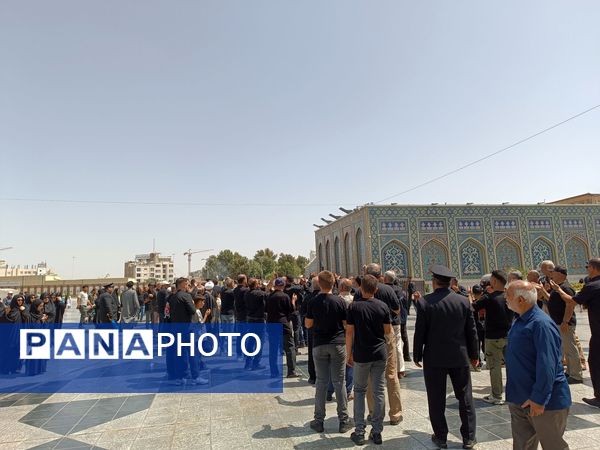 مراسم پیاده‌روی جاماندگان اربعین در مشهد