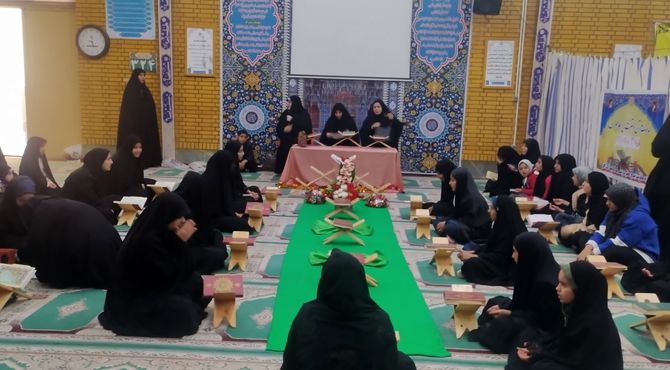 مسابقات قرآن و عترت بسیج مرحله حوزه‌ای در شهرستان لردگان 