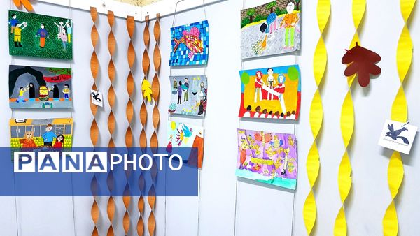 افتتاح نمایشگاه نقاشی کودک در شیروان 