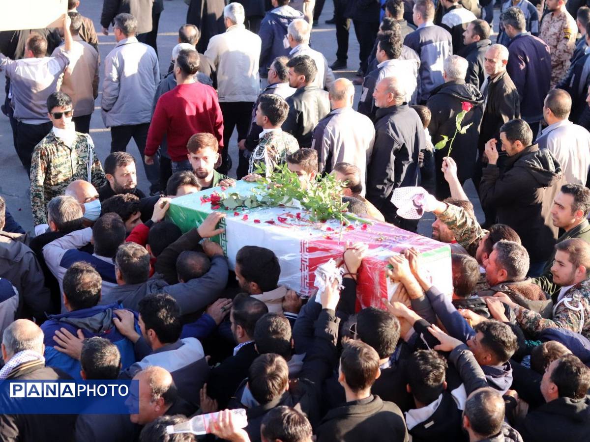 تشییع شهدای گمنام در جاجرم