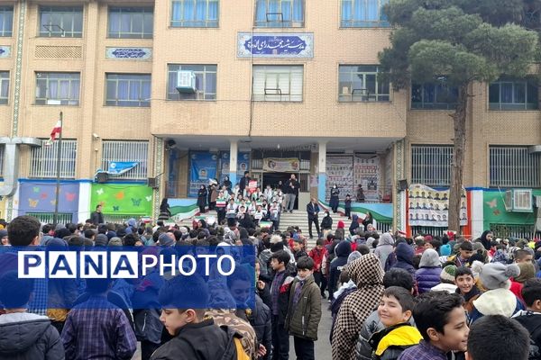 برپایی جشن طنین مقاومت در مدارس شهرستان قدس