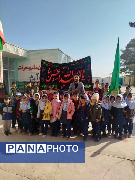 مراسم سوگواری شهادت حضرت فاطمه زهرا(س) در مدارس ابرکوه