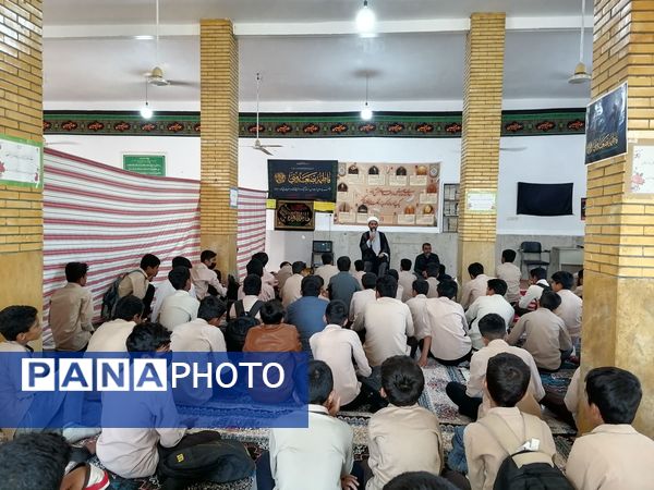 مراسم ایام فاطمیه دوم در مدارس سندرک