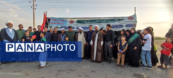 برپایی موکب نهادهای اداره آموزش و پرورش در شیروان