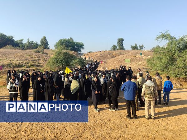 سومین روز از اردوی راهیان نور دانش‌آموزان قائم شهری