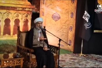 مراسم عزاداری دهه آخر ماه صفر در مهدیه اعظم سمنان