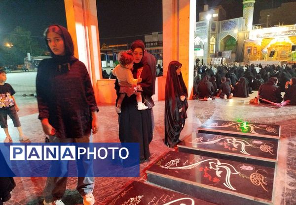 برگزاری مراسم شب دوم عزاداری ماه محرم در مسجد شهدای گمنام 