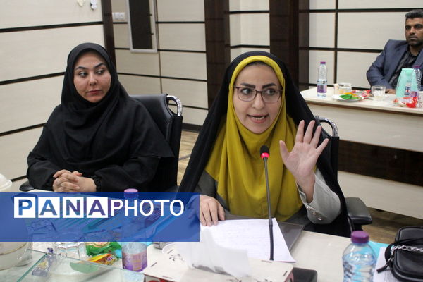 جلسه بررسی گزارش و عملکرد معاونت تربیت‌بدنی و سلامت آموزش و پرورش استان بوشهر